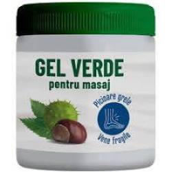 Gel verde pentru masaj, picioare grele si vene fragile, 500 ml, Onedia