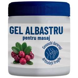 Gel Albastru pentru Masaj cu Mentol si Camfor, 500 ml, Onedia