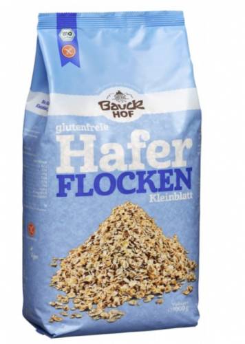 Fulgi mici de ovaz ecologic FARA GLUTEN, 1kg - BauckHof