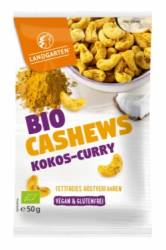 Caju prajit in sos indian curyy, eco-bio, 50g - Landgarten