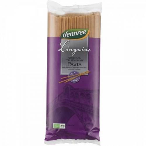 Linguine din grau dur integral, eco-bio, 1kg - Dennree