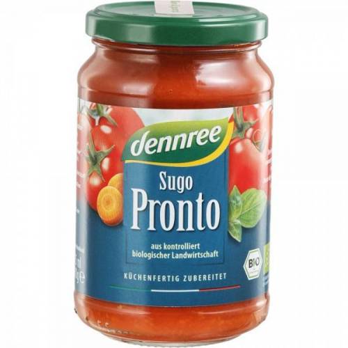 Sos de rosii cu legume si busuioc, eco-bio, 340g - Dennree