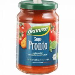 Sos de rosii cu legume si busuioc, eco-bio, 340g - Dennree