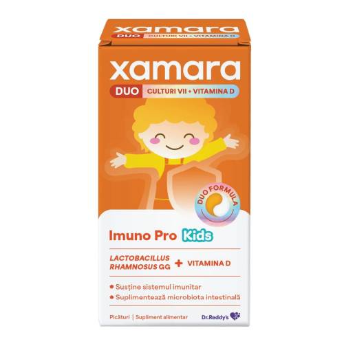 Xamara Duo Imuno Pro Kids picaturi, 10 ml, Dr. Reddys