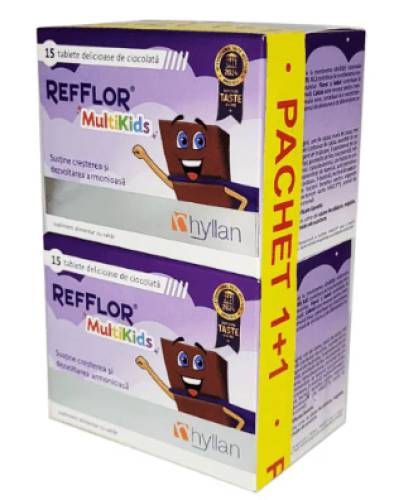 Refflor multikids 15 tablete pachet promotional 1 + 1