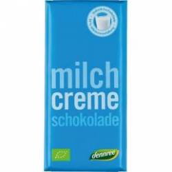 Ciocolata cu lapte si crema de lapte, eco-bio, Dennree