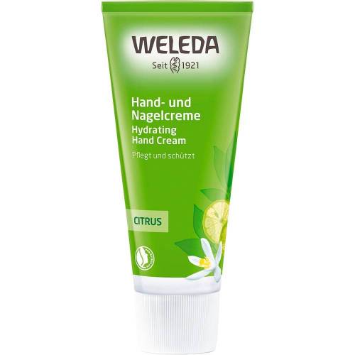 Crema cu citrice pentru maini si unghii, 50 ml, Weleda
