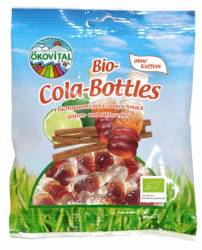 Jeleuri sticlute de Cola, fara cofeina, eco-bio, 100g - Okovital