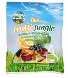 Jeleuri animalute din fructe, fara gluten, eco-bio, 100g - Okovital