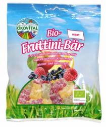 Jeleuri cu fructe ursuleti, fara gluten, eco-bio, 100g - Okovital