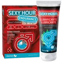 Sexy Hour Endurance 30 capsule + Sexy Hour gel lubrifiant 100 ml
