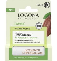 Balsam de buze cu unt de cacao, 4,6 g, Logona