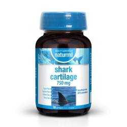 SHARK CARTILAGE (cartilaj de rechin) 750 mg, 90 capsule, Naturmil - TYPE NATURE