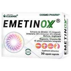 EMETINOX - greata, varsaturi, rau de miscare - 30 capsule, Cosmo Pharm