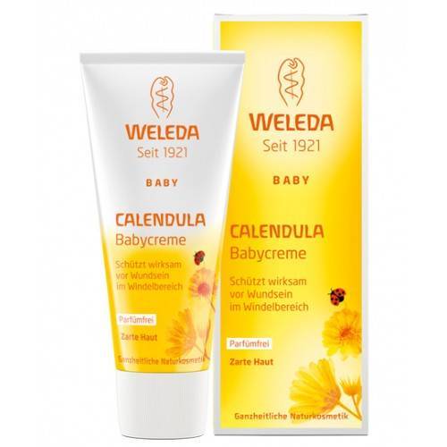 Crema cu galbenele pentru zona scutecului - 75ml - Weleda