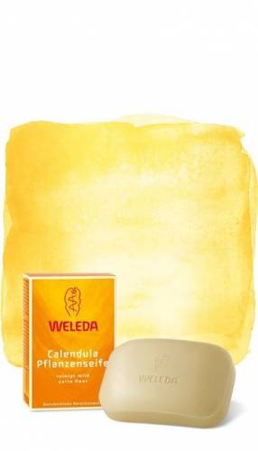 Sapun vegetal cu extract de galbenele Baby 100 g - Weleda