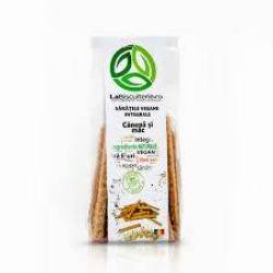 Saratele vegane cu canepa si mac, 125 g, LaBiscuiterie