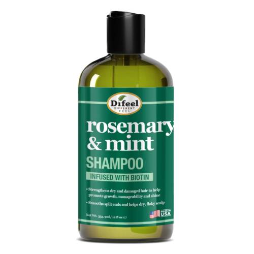Sampon fortifiant cu menta si rozmarin, 354.9 ml, Difeel