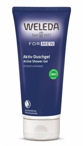 MEN Gel de duş revigorant 200ml WELEDA