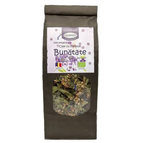 Ceai Bunatate - de paducel si albastrele, eco-bio 40g - Biofarmland