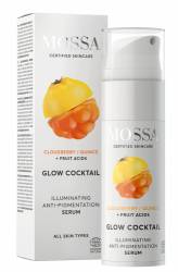 Ser iluminator anti-pigmentare, Glow Cocktail, 25ml - Mossa