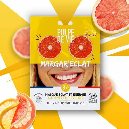Masca energizantă iluminatoare Margar’Eclat, 1buc - PULPE DE VIE