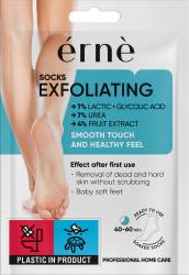 Sosete exfoliante pentru picioare, 2 bucati, Erne