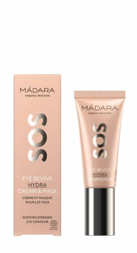 Eye Revive Crema si masca pentru ochi, Sos hydra, 20ml - Madara