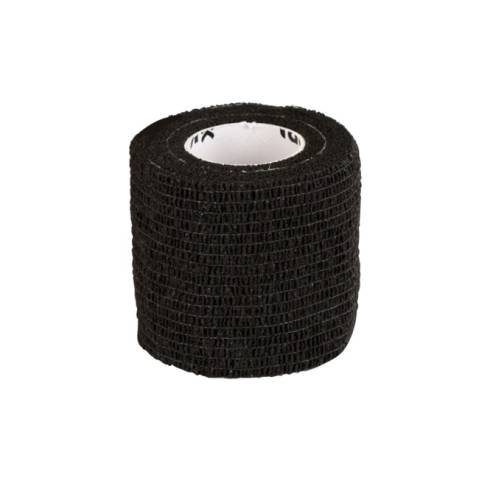 Bandaj elastic autoadeziv negru Copoly 5cm x 4.5m