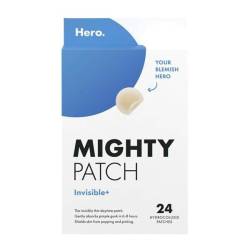 MIGHTY PATCH INVISIBLE - Plasturi hidrocoloidali pentru acnee, 24 bucati, HERO