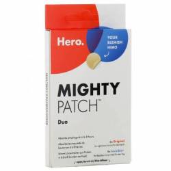 MIGHTY PATCH DUO - Plasturi hidrocoloidali pentru acnee zi si noapte, 12 bucati, HERO