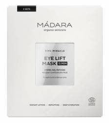 Paduri lifting pentru ochi, Time Miracle Hydra Gel, 3buc - Madara