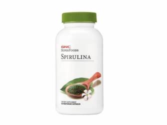 Spirulina 500mg, 90cps - Gnc Superfoods