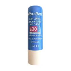 Asepta vital citral- stick buze nutritiv cu unt de karite , ulei macadamia  si vitamina E SPF30 X 4 gr