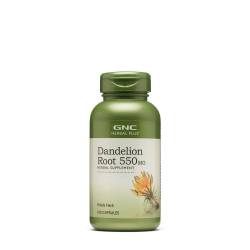 Herbal plus dandelion root 550mg, radacina de papadie, 100cps - Gnc
