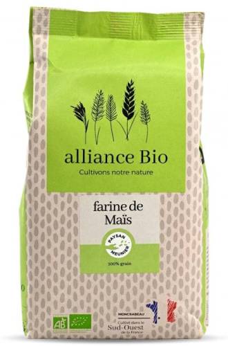 Faina de porumb, eco-bio, 1000 g, Alliance Bio