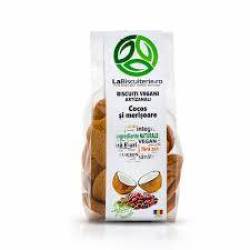 Biscuiti vegani cu Cocos si Merisoare, 120 g, LaBiscuiterie