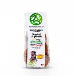 Biscuiti vegani cu Ciocolata si Ghimbir, 120 g, LaBiscuiterie