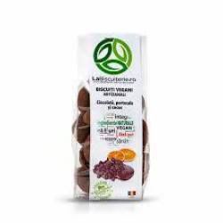 Biscuiti vegani cu cacao, portocale si cocos, 120 g, LaBiscuiterie