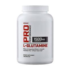 Pro performance l-glutamine 1500mg, glutamina, 120 cps - Gnc