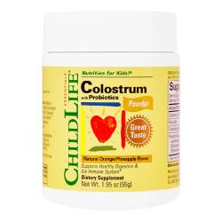 Colostrum with Probiotics Childlife Essentials, 55 g, Secom