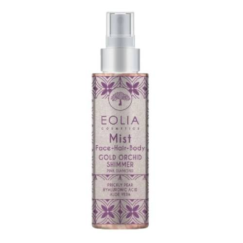 Spray stralucitor de Fata, Par si Corp Pink Diamond, 150 ml, Eolia