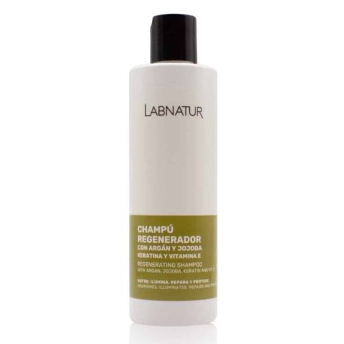 Sampon regenerant cu argan, jojoba si keratina, 250ml, LabNatur