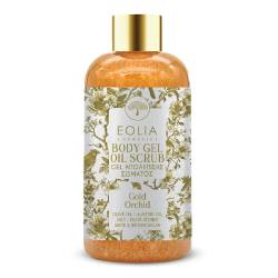 Gel de dus scrub pentru corp, Gold Orhid, 250ml, Eolia