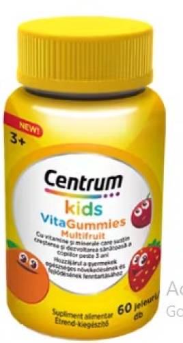 Centrum kids vitagummies multifruit 60 jeleuri