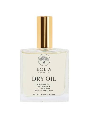 Ulei organic uscat cu sclipici fin argintiu, 100ml, Eolia