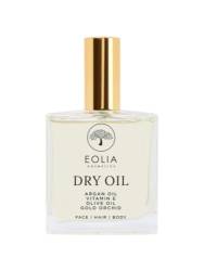 Ulei organic uscat cu sclipici fin argintiu, 100ml, Eolia