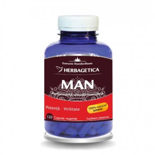 Man, 120 capsule, Herbagetica