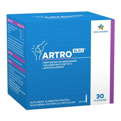 ArtroBleu 25ml, 30 flacoane, Bleu Pharma