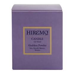 Lumanare din ceara de soia Goddess Powder Hiremo, 250 ml, Eolia